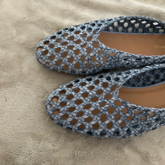 Mansur Gavriel Woven Ballerina Flats - Picture 6 of 8